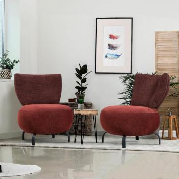 Loly Set - Claret Red Fotel szett 64x74x84 Bordó kép