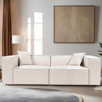 Lora 2 Seater - Light Brown 2 Személyes kanapé 220x108x65 Világos barna kép