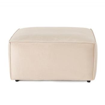 Lora Pouffe - Cream Puff 85x85x40 Krém kép