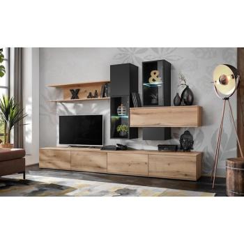 Nappali bútor Cruz Ces Cr Tölgy Coast Evoke/Fekete kép