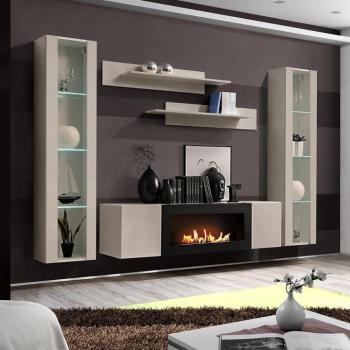 Nappali bútor Fly Cc Fy M2 Kasmír/Bio kandalló kép