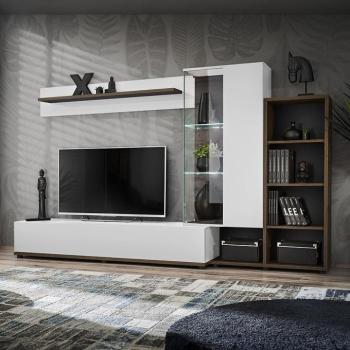 Nappali Bútor SILK II PEW SK2 perla elm/fehér kép