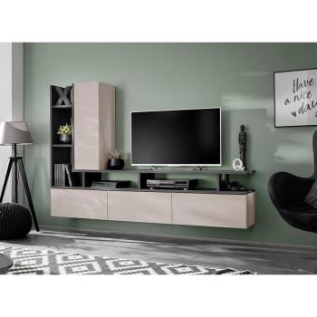 Nappali bútor Tytan Dgc Tt Tölgy Grafit/Kasmír kép