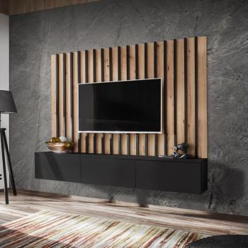 Nappali Bútor VERTI ZAS VT 2 artisan/fekete kép