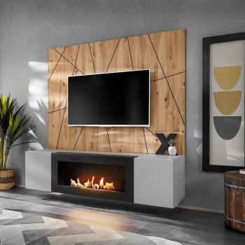 Nappali bútor Xari Pgas Xr G2-K Perla Gray/Artisan kép