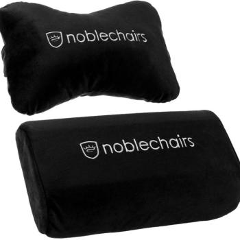 Noblechairs Cushion Set EPIC/ICON/HERO székekhez, fekete-fehér kép