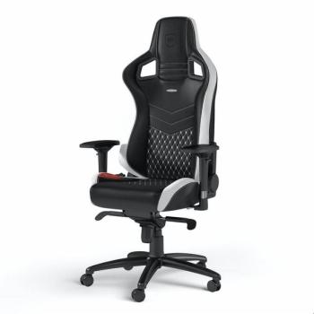 Noblechairs EPIC Genuine leather, fekete/fehér/piros kép