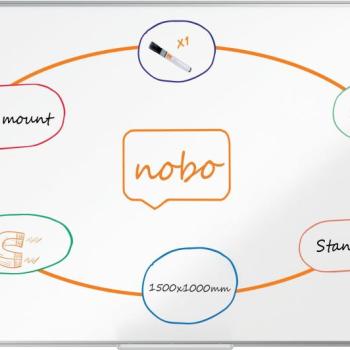 NOBO Premium Plus 150 x 100 cm, fehér kép