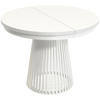 Összecsukható asztal Garda Fehér/Alpesi fehér kép