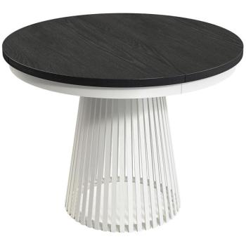 Összecsukható asztal Garda Fehér/Fekete fa kép