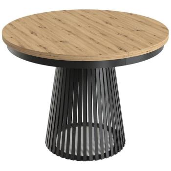 Összecsukható asztal Garda fekete/Artisan kép