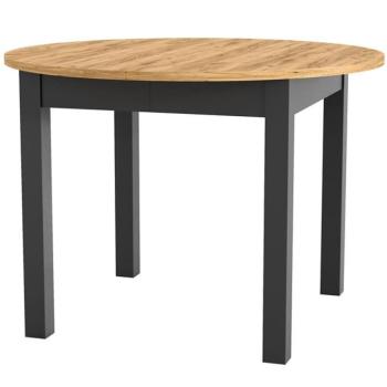 Összecsukható asztal Indus 02 105/240x105cm tölgy craft/fekete kép