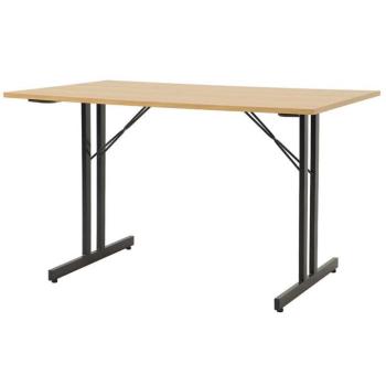 Összecsukható Asztal Marius 9573 150 Cm natúr/fekete kép