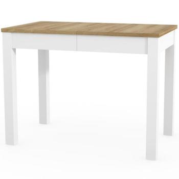 Összecsukható asztal Orion 03 100/160x60cm tölgy riviera/fehér kép