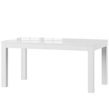 Összecsukható asztal Wenus 160/300x90cm fehér hg kép