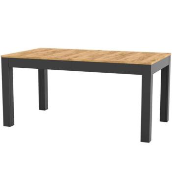 Összecsukható asztal Wenus 160/300x90cm tölgy craft/fekete kép