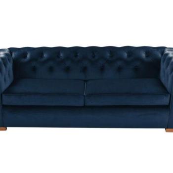 Oxford Chesterfield Kihúzhatós kanapé, 88x216x75 cm, 3 személyes,... kép