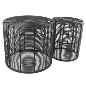 Padkészlet BULAN RATTAN 60 fekete kép