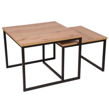 Padkészlet Pati tölgy Wotan 62x62/52x52 lábak fekete kép