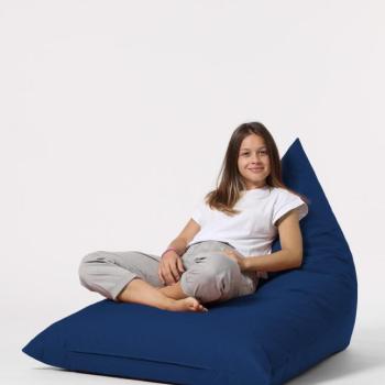 Piramit - Navy Blue Babzsákfotel 145x90x35 Sötétkék kép