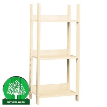 Polc eko rövid 120 fenyő nyers kép