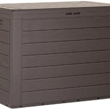 PROSPERPLAST kerti láda WOODEBOX umbra 78cm - 190l kép