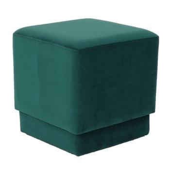 Puff LT4808 smaragd velvet anyag kép