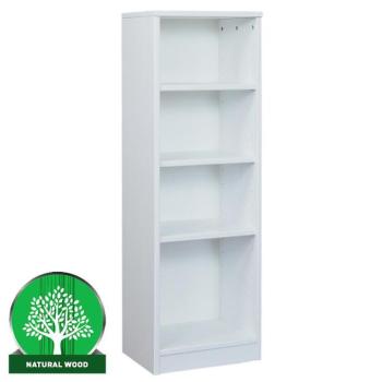 Regál eko felépített rövid 120 fenyő fehér folt kép