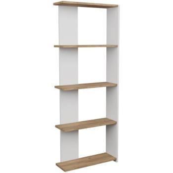 Regál FD-AERSBS-021 fehér/természetes kép