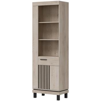 Regál Mati Mi08 Tölgy Crem/fekete kép