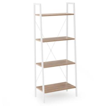 Regál Narvik reg-2 tölgy/fehér kép