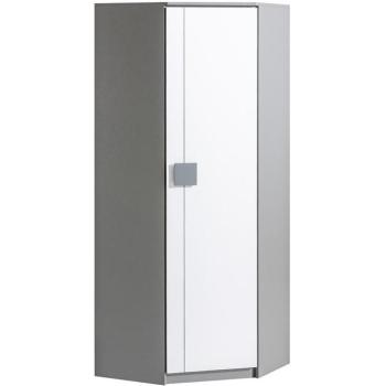 Rohová skriňa Gumi G7 Brilantná fehér/antracit kép