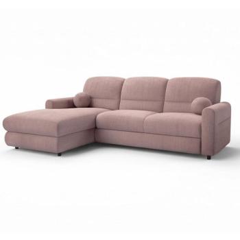 Sarokgarnitúra szett Fiord L Rebel 7 rózsaszín kép