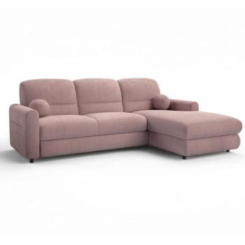 Sarokgarnitúra szett Fiord P Rebel 7 rózsaszín kép