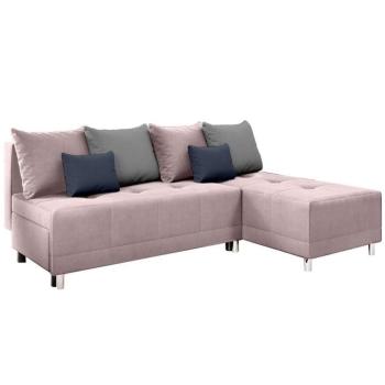 Sarokgarnitúra szett Max New Vena 10+18+15 rózsaszín kép