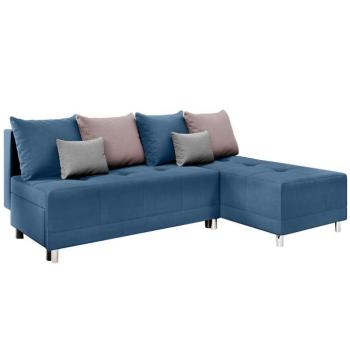 Sarokgarnitúra szett Max New Vena 12+10+18 kék kép