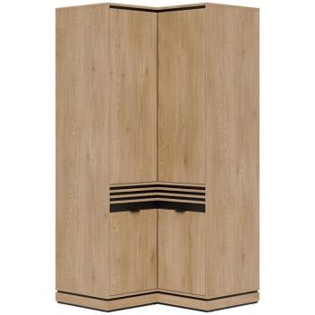 Sarokszekrény Ferro Fe13 Tölgy Crem Torro kép