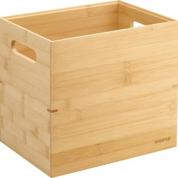 Siguro Box Bamboo Line 11 l, 24 x 18,5 x 26 cm kép