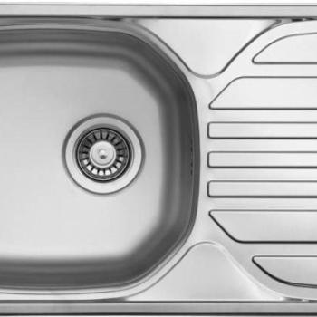 SINKS COMPACT 760 V 0.5 mm matt kép