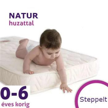 SLEEPY-KIDS HA-KO KISÁGYMATRAC 7 CM MAGAS NATUR HUZATTAL 70x140cm kép