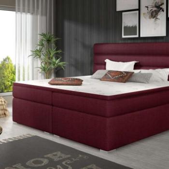 Softy 160x200 boxspring ágy matraccal lila kép