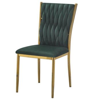 Szék Glamour 12510 zöld/aranysárga kép