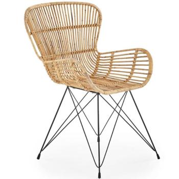 Szék K335 Rattan/Fém Natural kép