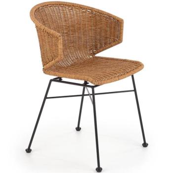 Szék K407 Rattan/Fém Natural kép