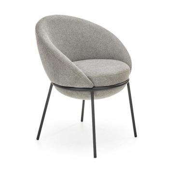 Szék K482 szövet/fém hamu 61x59x78 kép