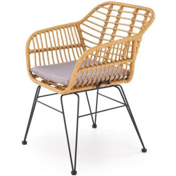 Szék K541 szürke/természetes kép