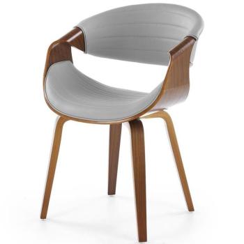 Szék K544 szürke/dió kép