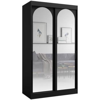 Szekrény 2d Modin 120 Fekete kép