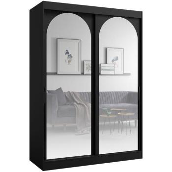 Szekrény 2d Modin 150 Fekete kép