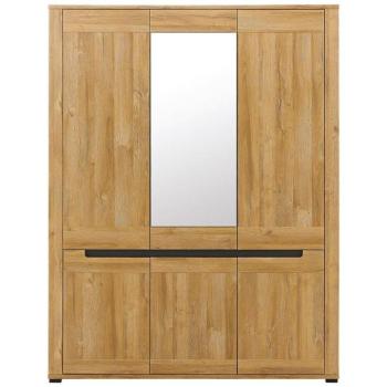 Szekrény 3d York Y-8 Tölgy/Grafit kép